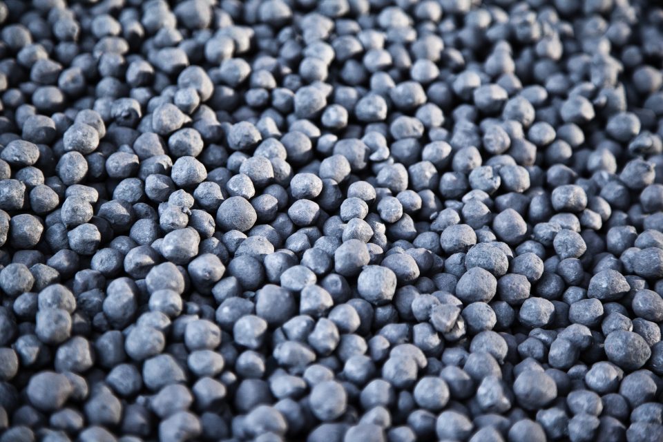 Iron ore pellets